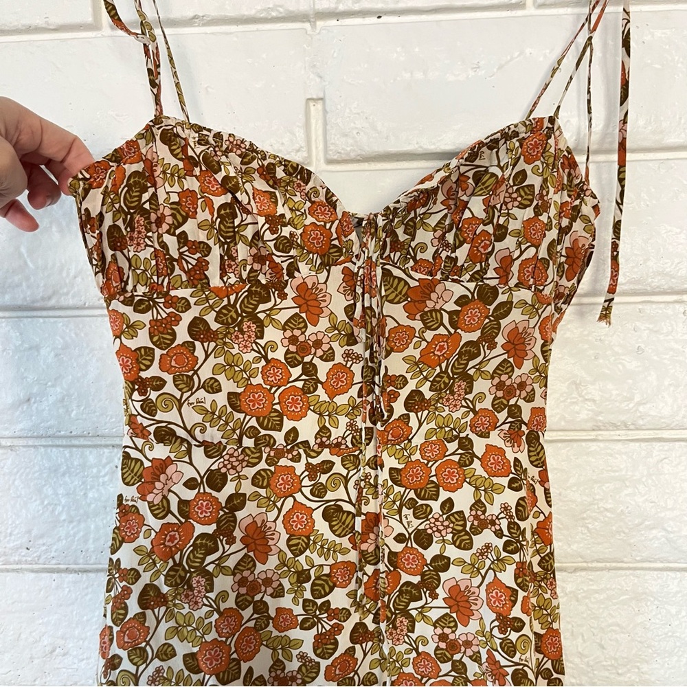 Realisation 100% SILK The Devon in 70s Floral XS - Picture 5 of 10